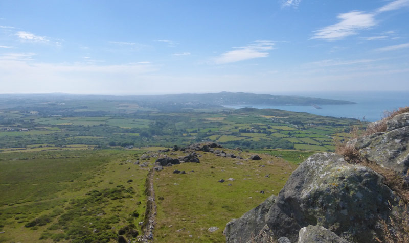 View over Fishguard Bay from Garn Fawr