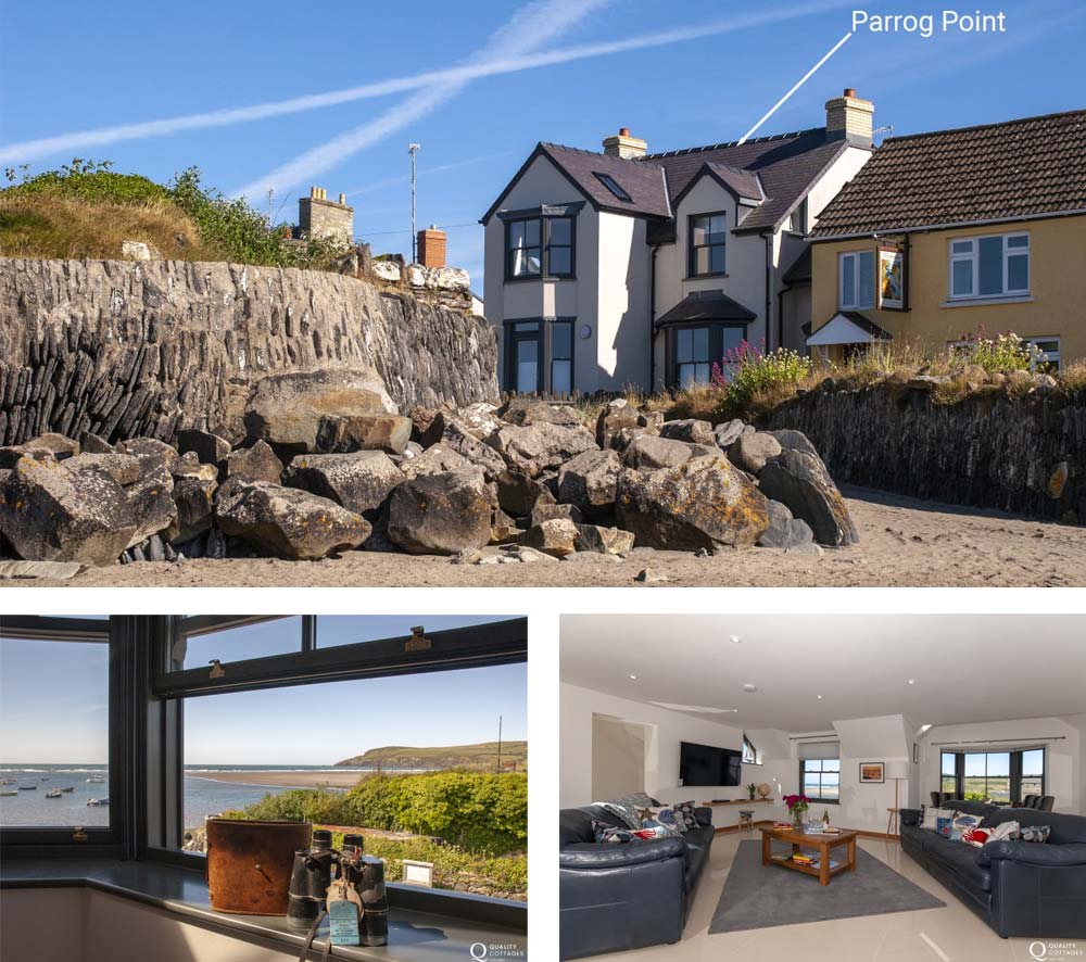 Parrog Point Holiday Cottage in Newport