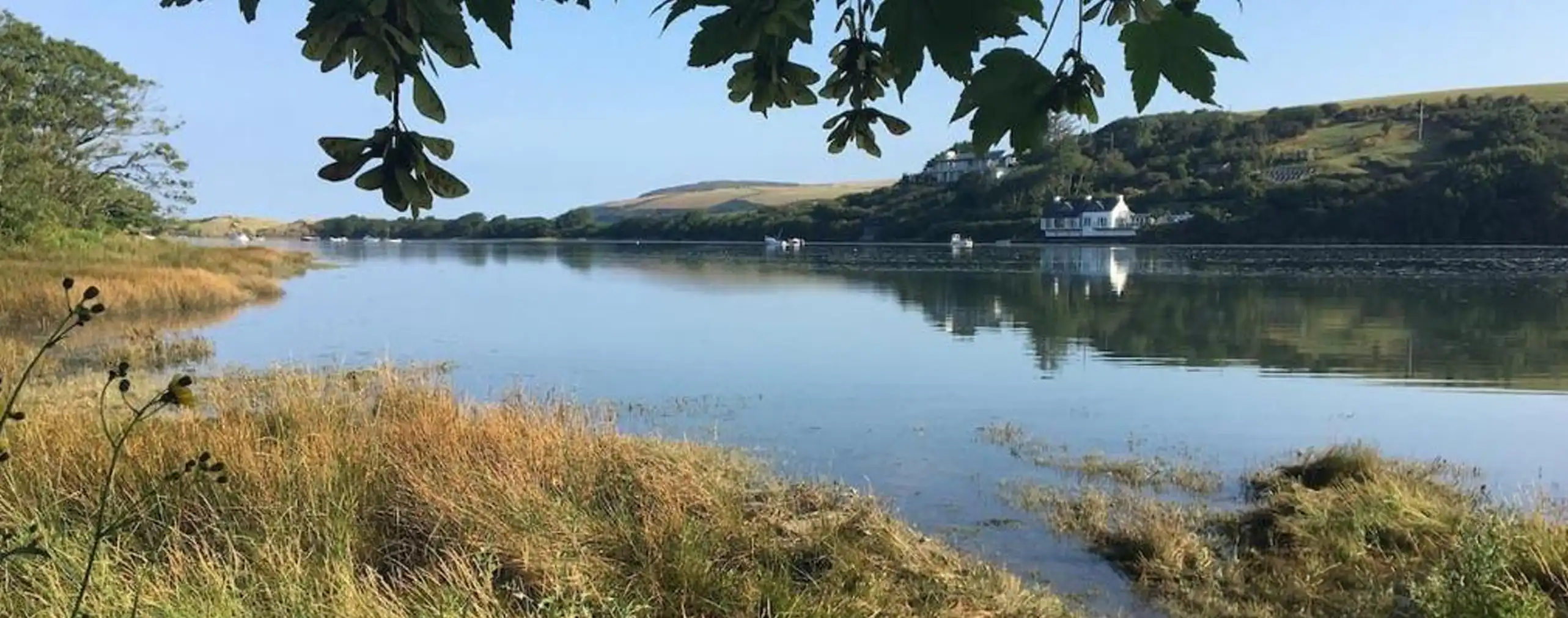 The nevern Estuary at high tide