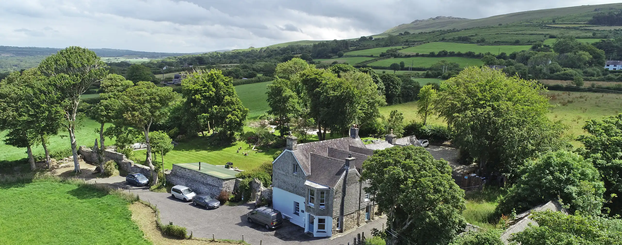 Old Rectory from the air